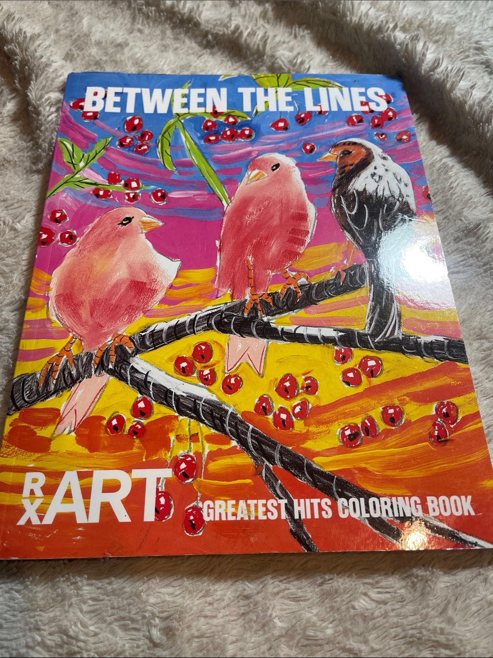 Between The Lines greatest hits coloring book